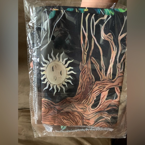 New Mysterious Tree of Life Mushroom Forest Tapestry Wall Hang Bohemian Decor - Picture 2 of 9